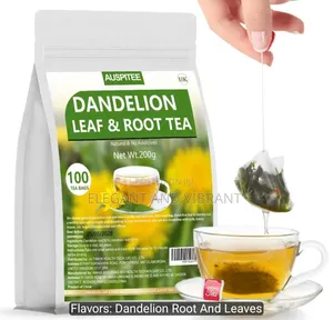 Dandelion Root and Leaf Tea Bags - 100 Bags