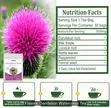 Dandelion Root, Milk Thistle & Peppermint Herbal Tea (50 Packs) - 2