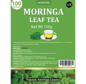 Moringa Leaf Tea Bags - 100 Bags