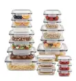 36pcs Borosilicate Glass Storage Containers - 2