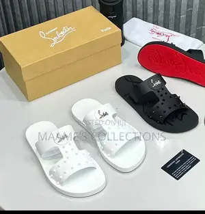 Christian Louboutin Men's Pam Slide Sandals