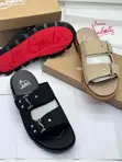 Christian Louboutin Men's Pam Slide Sandals - 5