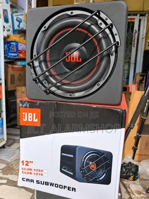 JBL 12-inch Car Audio Bass Subwoofer Enclosure