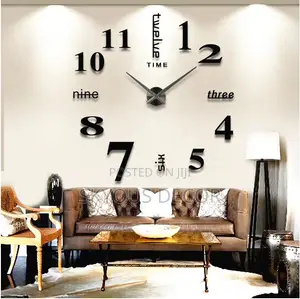 Spell and Numb 3D Wall Clock