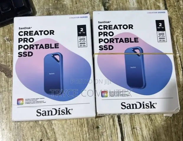 2TB SanDisk Extreme Portable SSD 2000MB/s - 1