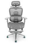Grey Economic Mesh Office Chair - 1