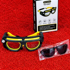 LED Safety Glasses with Built-in Light