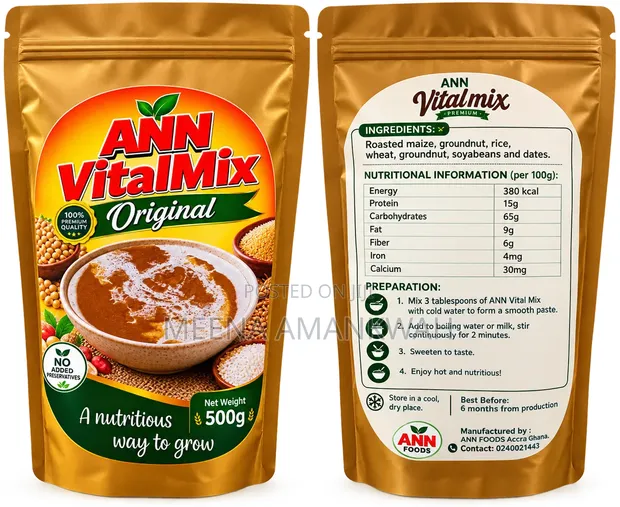 Ann Vital Mix Original Tom Brown - 1