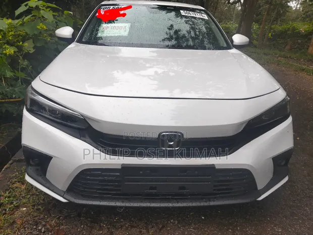 Honda Civic EX CVT 2024 White - 1