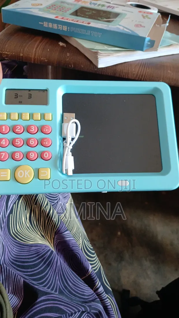 Kids LCD Writing Tablet and Calculator - 1