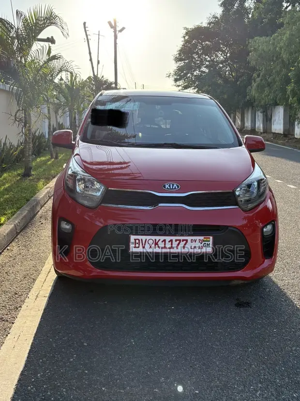 Kia Morning 2018 Red - 1