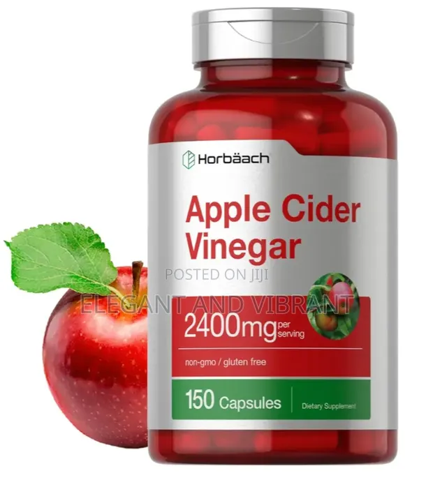Apple Cider Vinegar Capsules | 2400mg | 150 Count - 1