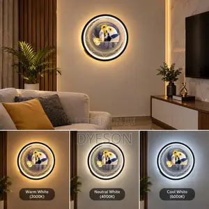 Luxury 3-Colour Indoor Wall Light