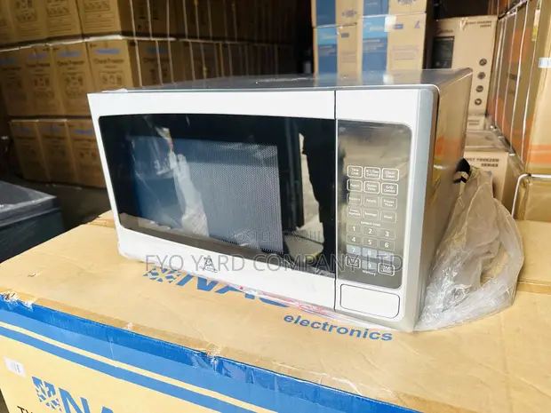 Stylish Silver Nasco 25L Microwave with Grill - 1