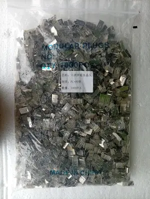 Shielded Cat 6 RJ45 Connectors (1000pcs)