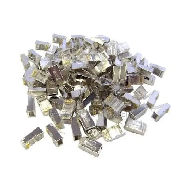 Shielded Cat 6 RJ45 Connectors (1000pcs) - 1