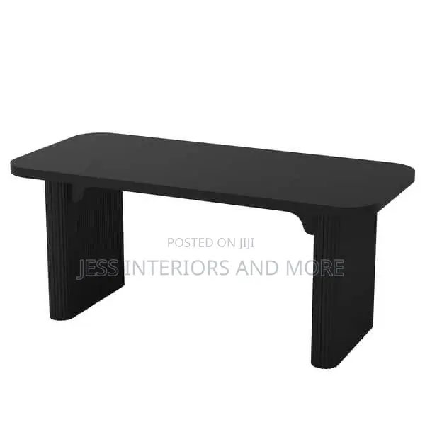 Dining Table for 4-6 (Black) - 1