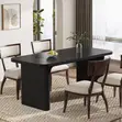 Dining Table for 4-6 (Black) - 3