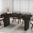 Dining Table for 4-6 (Black) - 4