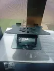 Adjustable Metal Laptop Stand with Cooling Fan (J41) - 1