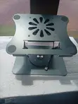 Adjustable Metal Laptop Stand with Cooling Fan (J41) - 2