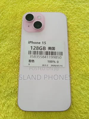 Apple iPhone 15 128GB Pink