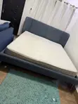 IKEA Queen Bed with Massage Mattress - 5