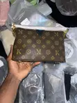 Brown V Monogram Shoulder Bag - 4