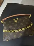Brown V Monogram Shoulder Bag - 5