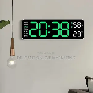 LED Digital Wall Clock
