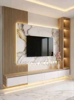 Brand New Wood-Mode Wooden TV Cabinet - Multi-colored