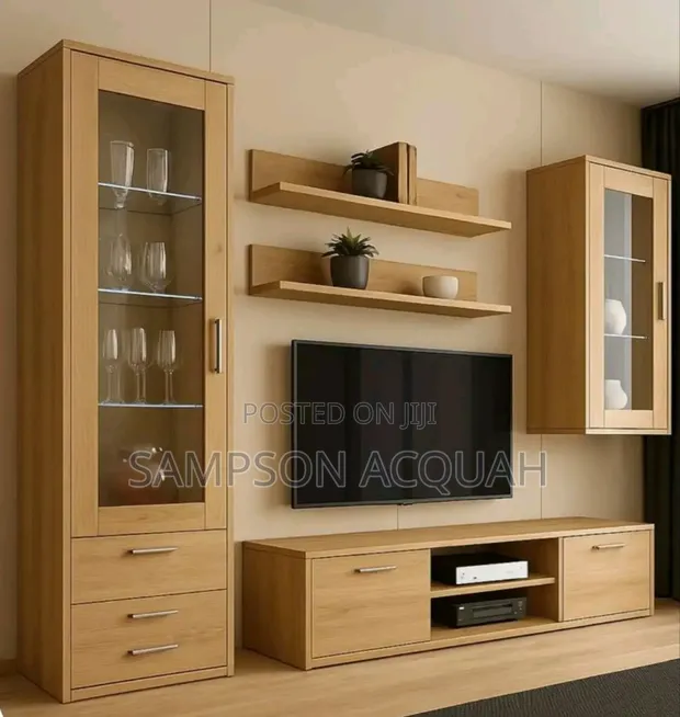 Quality TV Stand - Wood-Mode - 1