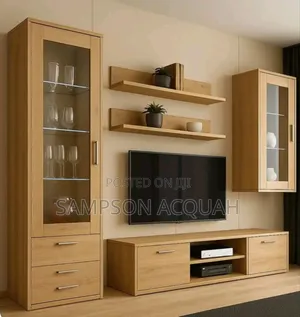 Quality TV Stand - Wood-Mode