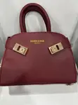 Classic Handbag - Genuine Leather - 1