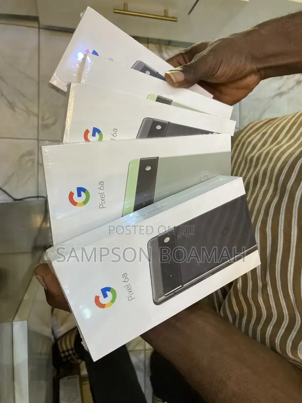 New Google Pixel 6a 128GB Black - 1