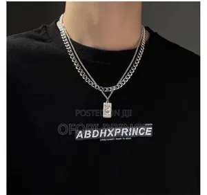 Titanium Steel Cuban Chain Necklace