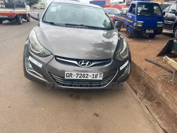Hyundai Elantra 2014 Gray - 1