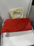 Ladies Classic Handbag - Genuine Leather - 1