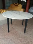 Restaurant Table - 1200mm Circular Laminated Board - 2