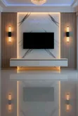 Wood-Mode Panel Console TV Cabinet - 1