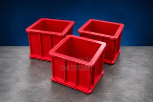 Plastic Cube Test Molds, 3 Pieces Set