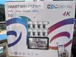 8 Channel Smart Wireless CCTV WiFi PTZ Kit with Screen Monitor - 2