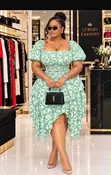 Cotton Handkerchief Skirt and Top Set - 1