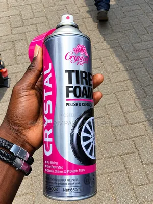 Tire Foam Polish Cleaner - 2-in-1