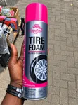 Tire Foam Polish Cleaner - 2-in-1 - 2
