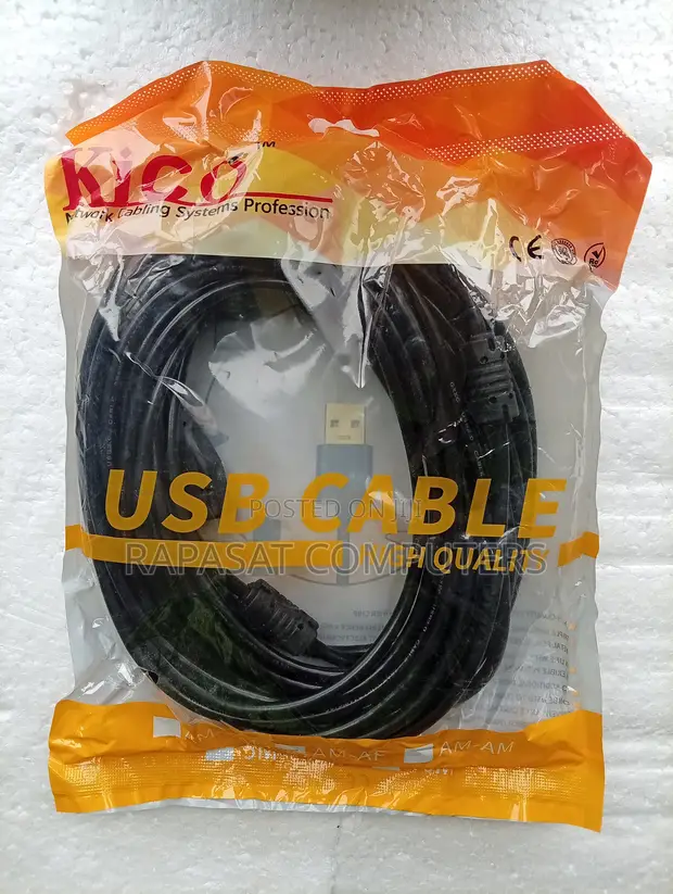 10 Meter USB 2.0 Printer Cable - 1