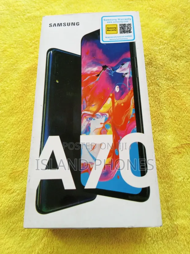 New Samsung Galaxy A70 128GB Black - 1