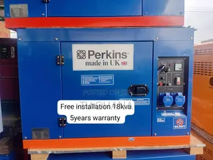 Perkins 18kVA Single Phase Diesel Generator