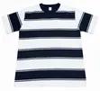 Men's Striped Casual Tops - Multi-Colour, Size L - 1