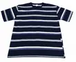 Men's Striped Casual Tops - Multi-Colour, Size L - 3